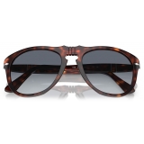 Persol - 649 - Havana / Blu Sfumato - Occhiali da Sole - Persol Eyewear