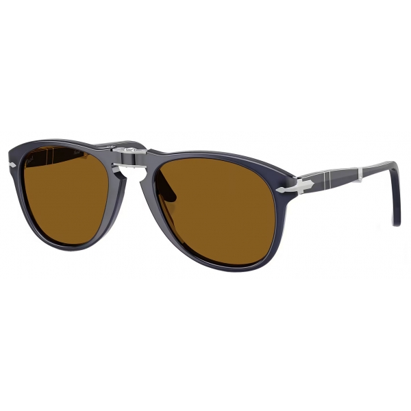 Persol - 714 - Profondità Lattiginose Blu / Marrone - Occhiali da Sole - Persol Eyewear