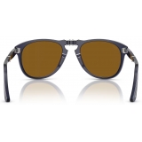 Persol - 714 - Profondità Lattiginose Blu / Marrone - Occhiali da Sole - Persol Eyewear