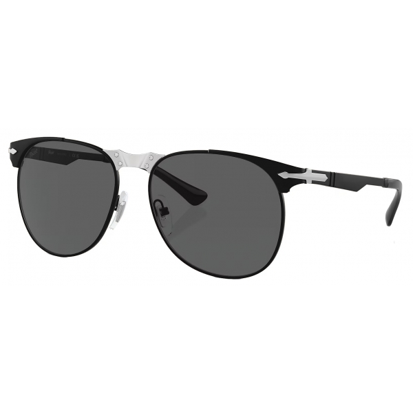 Persol - 649 Iron - Black / Dark Grey - Sunglasses - Persol Eyewear