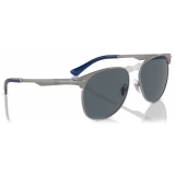 Persol - 649 Iron - Canna di Fucile / Blu - Occhiali da Sole - Persol Eyewear