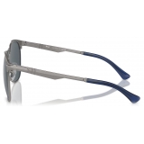 Persol - 649 Iron - Gunmetal / Blue - Sunglasses - Persol Eyewear