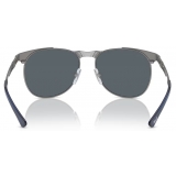 Persol - 649 Iron - Canna di Fucile / Blu - Occhiali da Sole - Persol Eyewear