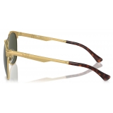 Persol - 649 Iron - Gold / Green - Sunglasses - Persol Eyewear