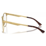 Persol - 649 Iron - Oro / Transizione Trasparente a Marrone - Occhiali da Sole - Persol Eyewear