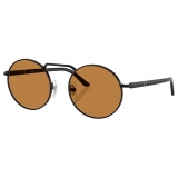 Persol - PO1019S - Nero Semilucido / Giallo Marrone - Occhiali da Sole - Persol Eyewear