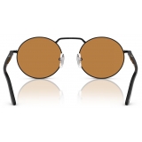 Persol - PO1019S - Nero Semilucido / Giallo Marrone - Occhiali da Sole - Persol Eyewear