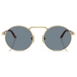 Persol - PO1019S - Gold / Light Blue - Sunglasses - Persol Eyewear