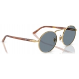 Persol - PO1019S - Gold / Light Blue - Sunglasses - Persol Eyewear