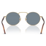 Persol - PO1019S - Gold / Light Blue - Sunglasses - Persol Eyewear