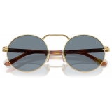 Persol - PO1019S - Gold / Light Blue - Sunglasses - Persol Eyewear