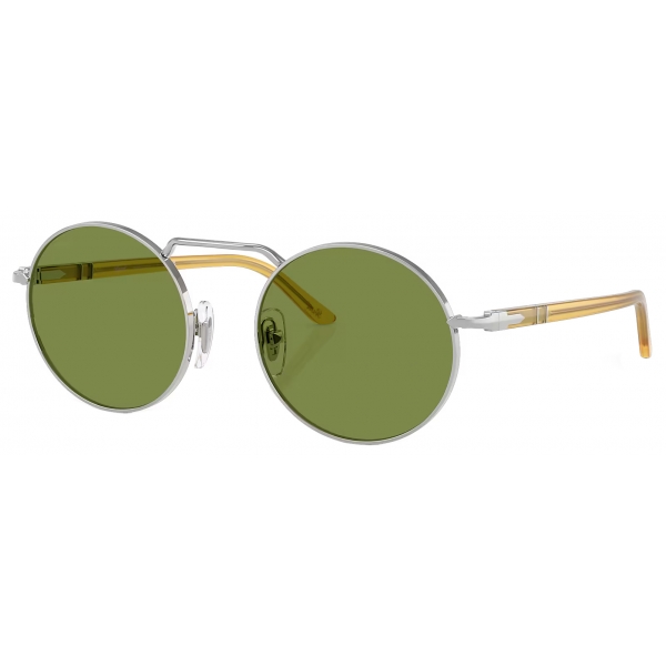 Persol - PO1019S - Argento / Verde Chiaro - Occhiali da Sole - Persol Eyewear