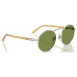 Persol - PO1019S - Silver / Light Green - Sunglasses - Persol Eyewear