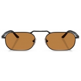 Persol - PO1020S - Semigloss Black / Yellow Brown - Sunglasses - Persol Eyewear