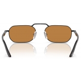 Persol - PO1020S - Semigloss Black / Yellow Brown - Sunglasses - Persol Eyewear