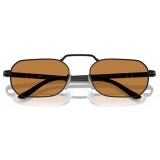 Persol - PO1020S - Semigloss Black / Yellow Brown - Sunglasses - Persol Eyewear