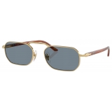 Persol - PO1020S - Gold / Light Blue - Sunglasses - Persol Eyewear