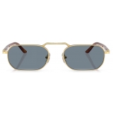 Persol - PO1020S - Gold / Light Blue - Sunglasses - Persol Eyewear