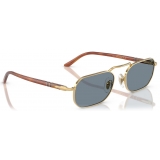 Persol - PO1020S - Gold / Light Blue - Sunglasses - Persol Eyewear