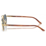 Persol - PO1020S - Gold / Light Blue - Sunglasses - Persol Eyewear