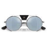 Persol - PO2496SZ - Gunmetal / Light Blue Mirror - Sunglasses - Persol Eyewear