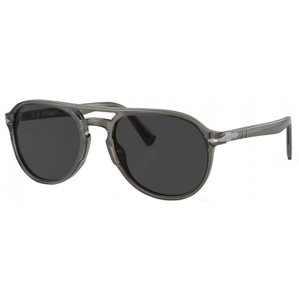 Persol - PO3235S - Smoke Opal / Dark Grey Polarized - Sunglasses - Persol Eyewear