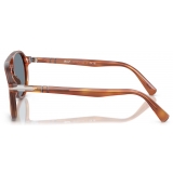 Persol - PO3235S - Terra di Siena / Light Blue - Sunglasses - Persol Eyewear