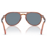 Persol - PO3235S - Terra di Siena / Light Blue - Sunglasses - Persol Eyewear