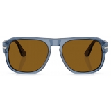 Persol - PO3310S - Navy Trasparente / Marrone - Occhiali da Sole - Persol Eyewear