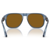 Persol - PO3310S - Navy Trasparente / Marrone - Occhiali da Sole - Persol Eyewear