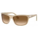 Persol - PO3342S - Opal Beige / Clear Gradient Brown - Sunglasses - Persol Eyewear