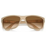 Persol - PO3342S - Beige Opale / Marrone Sfumato Trasparente - Occhiali da Sole - Persol Eyewear