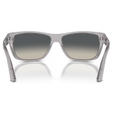 Persol - PO3342S - Grigio Trasparente / Grigio Chiaro Sfumato Grigio Scuro - Occhiali da Sole - Persol Eyewear