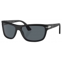 Persol - PO3342S - Matte Black / Blue - Sunglasses - Persol Eyewear