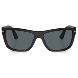 Persol - PO3342S - Matte Black / Blue - Sunglasses - Persol Eyewear