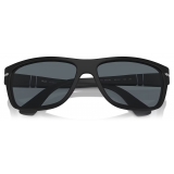 Persol - PO3342S - Matte Black / Blue - Sunglasses - Persol Eyewear