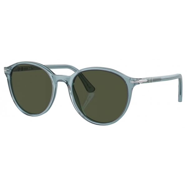 Persol - PO3350S - Transparent Blue / Green - Sunglasses - Persol Eyewear