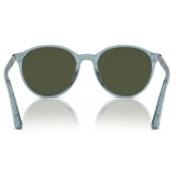 Persol - PO3350S - Transparent Blue / Green - Sunglasses - Persol Eyewear