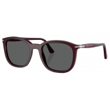 Persol - PO3355S - Milky Plum / Dark Grey - Sunglasses - Persol Eyewear