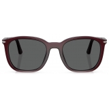 Persol - PO3355S - Milky Plum / Dark Grey - Sunglasses - Persol Eyewear