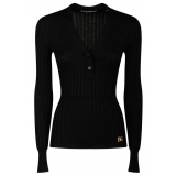 Dolce & Gabbana - Black Wool Sweater - Dolce & Gabbana Exclusive Luxury Collection