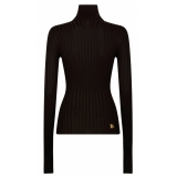 Dolce & Gabbana - Brown Cashmere Sweater - Dolce & Gabbana Exclusive Luxury Collection