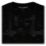 Dolce & Gabbana - Black Virgin Wool Jumper - Dolce & Gabbana Exclusive Luxury Collection