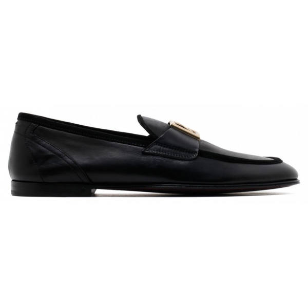 Dolce & Gabbana - Black Ariosto Slippers - Dolce & Gabbana Exclusive Luxury Collection