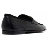 Dolce & Gabbana - Black Ariosto Slippers - Dolce & Gabbana Exclusive Luxury Collection