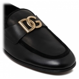 Dolce & Gabbana - Black Ariosto Slippers - Dolce & Gabbana Exclusive Luxury Collection