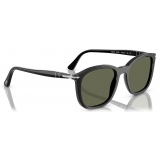 Persol - PO3355S - Black / Green Polar - Sunglasses - Persol Eyewear