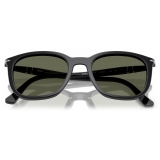 Persol - PO3355S - Black / Green Polar - Sunglasses - Persol Eyewear