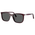 Persol - PO3357S - Milky Plum / Dark Grey - Sunglasses - Persol Eyewear