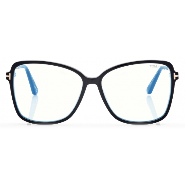 Tom Ford - Blue Block Butterfly Optical Glasses - Black - Optical Glasses - Tom Ford Eyewear